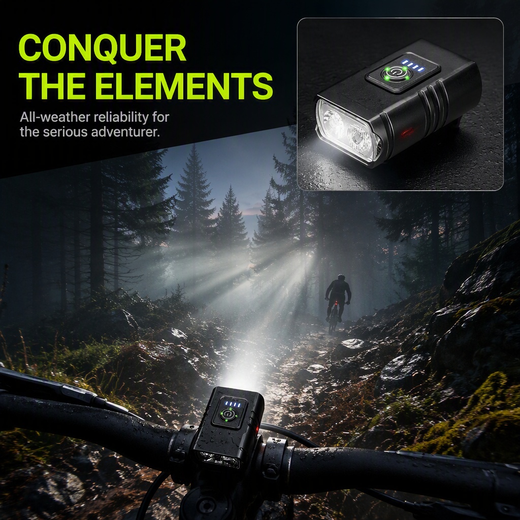 Fahrradlicht USB Wiederaufladb – Rechargeable Bicycle Headlight 1000 Lumen Bewertung und Preis