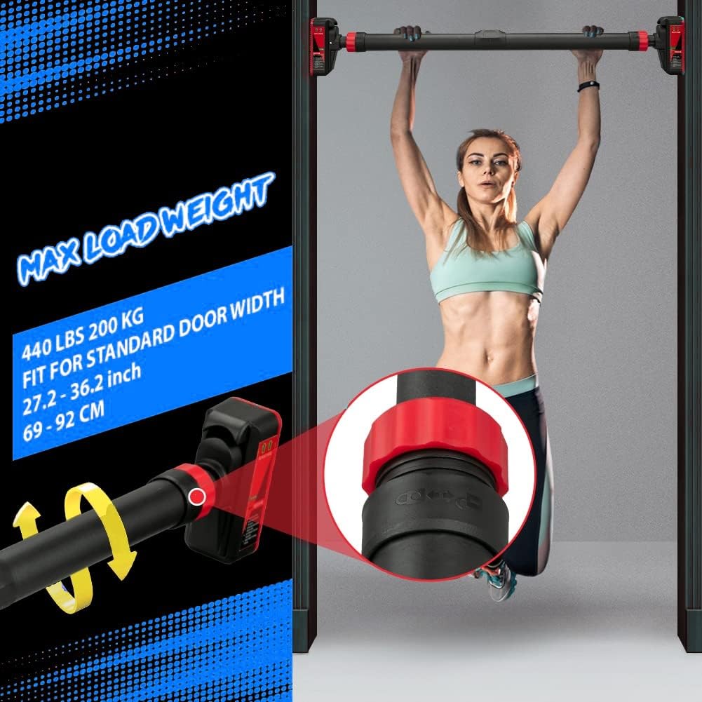 Verstellbare Klimmzugstange fü – Door Pull Up Bar No Screw Bewertung und Preis