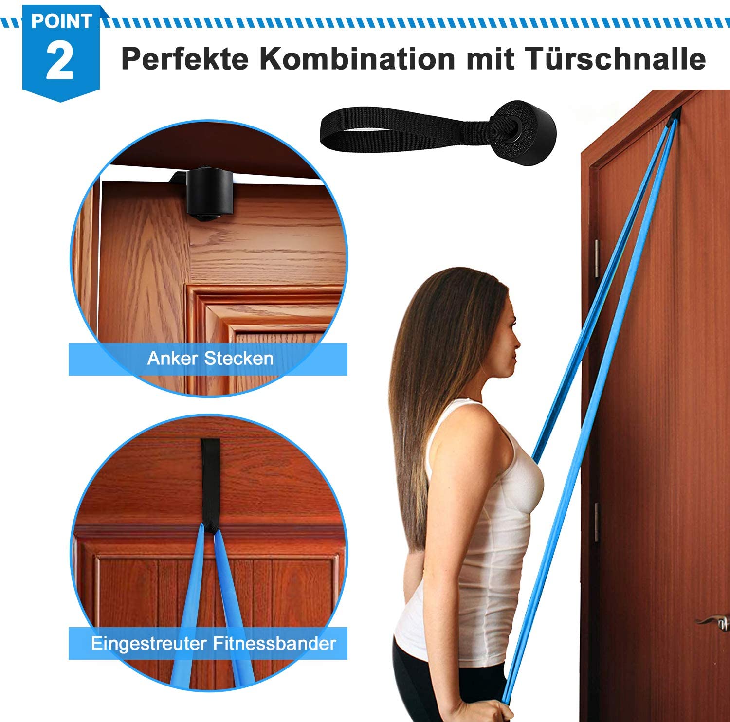 Elastische Fitnessbänder, 3 St – Pilates Bar Kit With Resistance Bands Bewertung und Preis