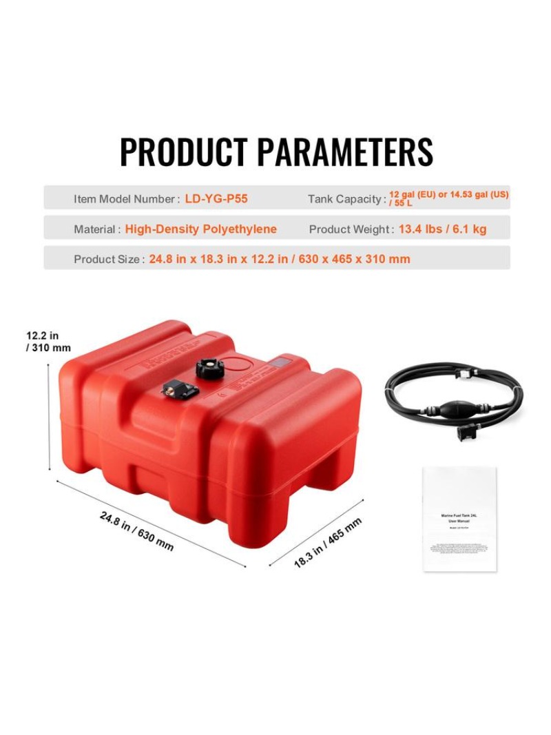 Marine-Kraftstofftank, 14,53 G – Fishing Bewertung und Preis