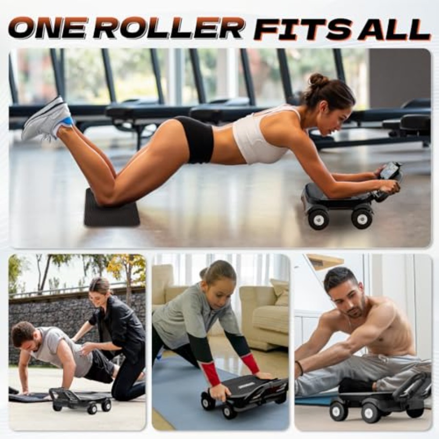 Ab-Roller-Rad für das Core-Wor – Ab Roller Wheel With Elbow Support Bewertung und Preis
